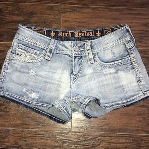 Rock Revival Jean Shorts